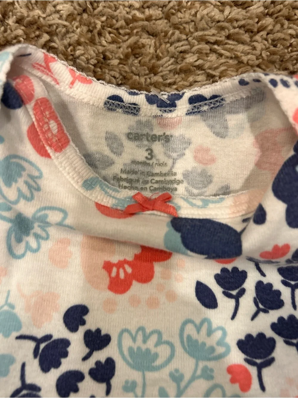 Girls Mixed Dress and Top Bundle 0-3 month girls clothing lot of 7